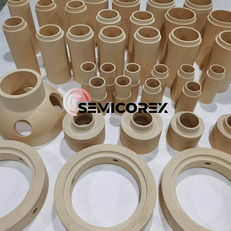 Páirteanna Zirconia Comhleáite