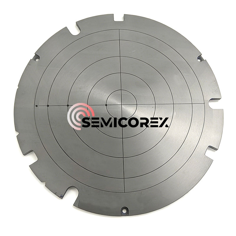 Chuck Vacuum Ceirmeach SiC